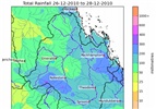 Flood Rainfall - 2011 Emerald Flood